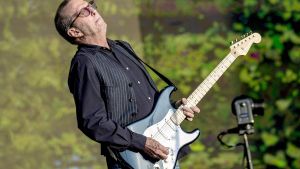 Eric Clapton, durante el festival British Summer Time en el escenario Great Oak de Hyde Park, Londres, en 2018