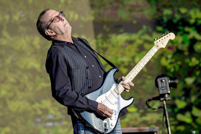 Eric Clapton, durante el festival British Summer Time en el escenario Great Oak de Hyde Park, Londres, en 2018