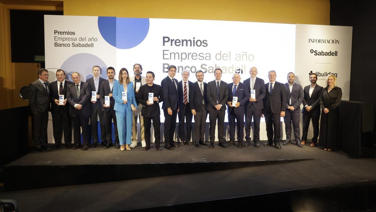 Premios Empresa del año de Banco Sabadell: todas las imágenes del acto en el MARQ