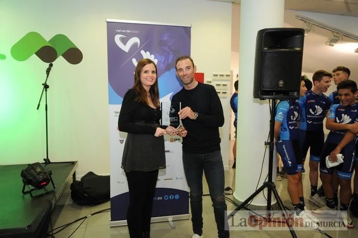 Presentación del Valverde Team en Murcia