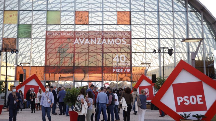 Las imágenes del 40º Congreso Federal del PSOE que se celebra en València