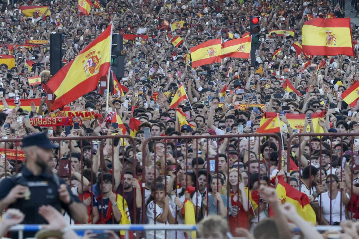 Madrid sigue la final del Mundial 2026 entre España y Argentina. Madrid sigue la final del Mundial 2026 entre España y Argentina.