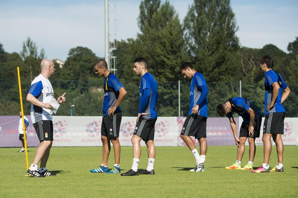 Entrenamiento del Real Oviedo