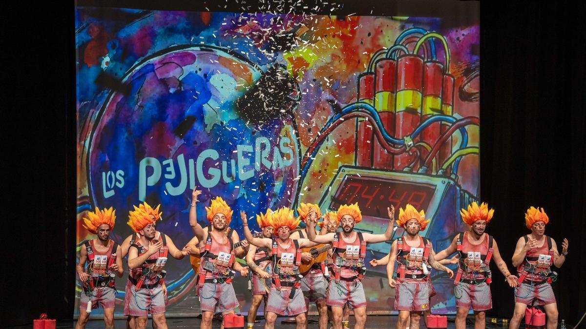 Estas son las finalistas del concurso de agrupaciones del Carnaval Romano