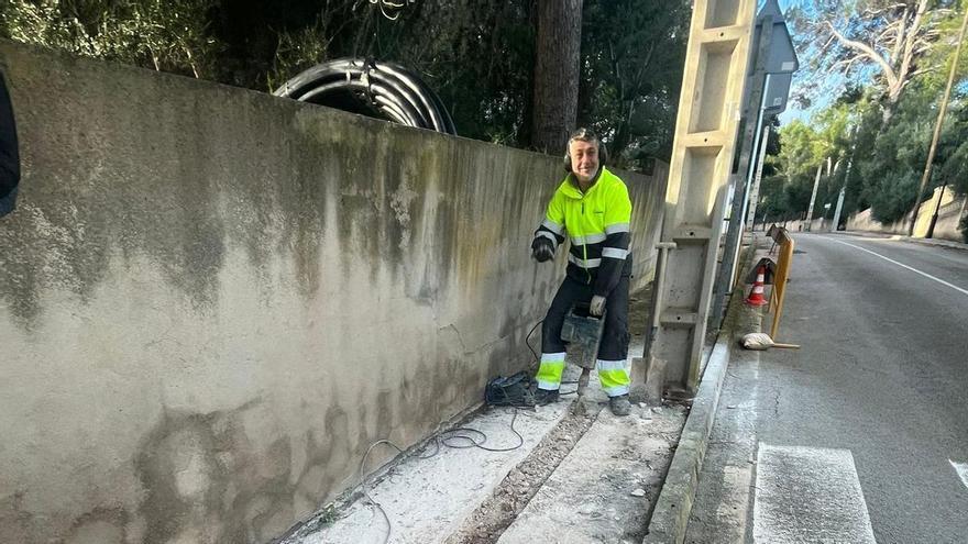 Esporles inicia la segunda fase de obras para resolver los problemas de presión de agua en Ses Rotgetes
