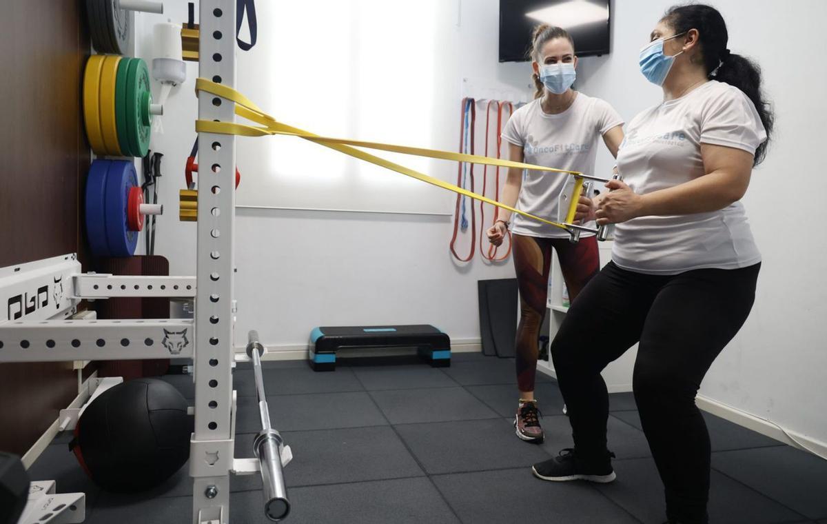 Los entrenadores que combaten a los cánceres desde el gimnasio