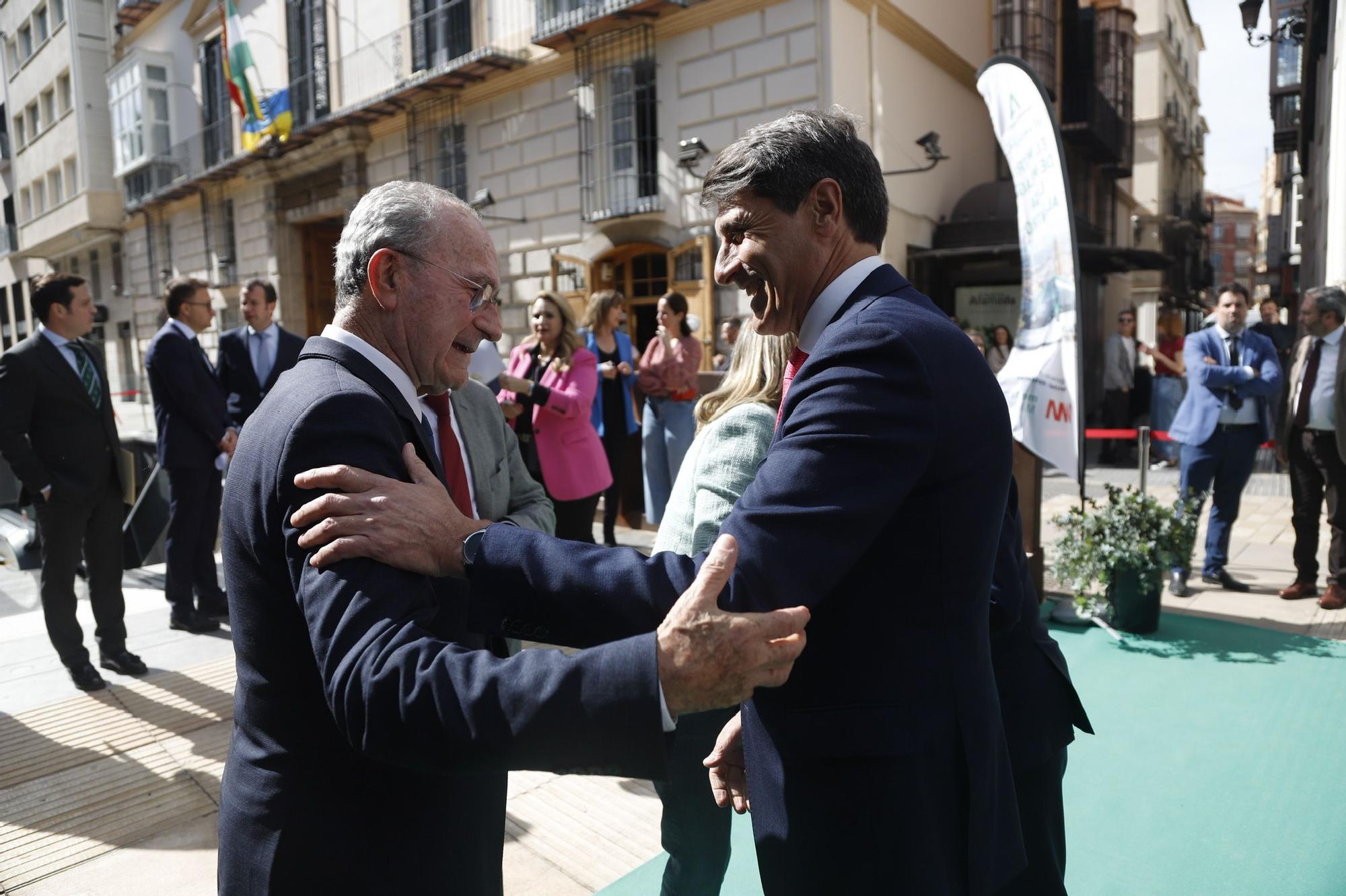 Inauguración de la ampliación del metro de Málaga hasta el Centro