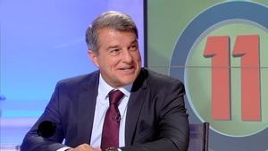 DEPORTES Joan laporta interviene en el programa ’Onze’ de TV3