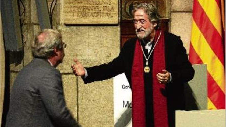 Jordi Savall va rebre fa dos divendres la Medalla d&#039;Or de la Generalitat de Catalunya