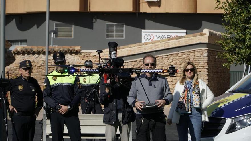 Vila-real sumará un segundo dron policial para vigilar desde el cielo