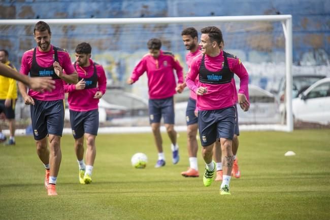 Entrenamiento de la UD Las Palmas