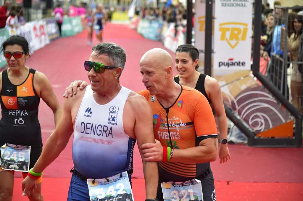 Llegada del triatlón de Fuente Álamo (I)