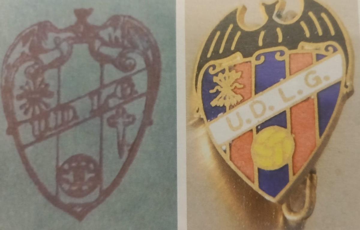 Cuño y escudo del Levante UD en 1939.