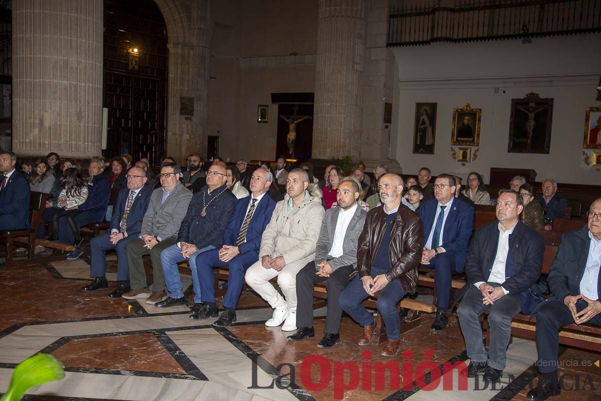 Presentación del cartel de Semana Santa de Caravaca