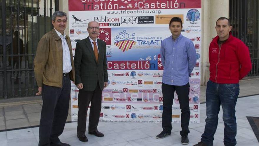 La Diputación presenta el I Circuito Provincial de Triatlón de Castellón con cinco pruebas