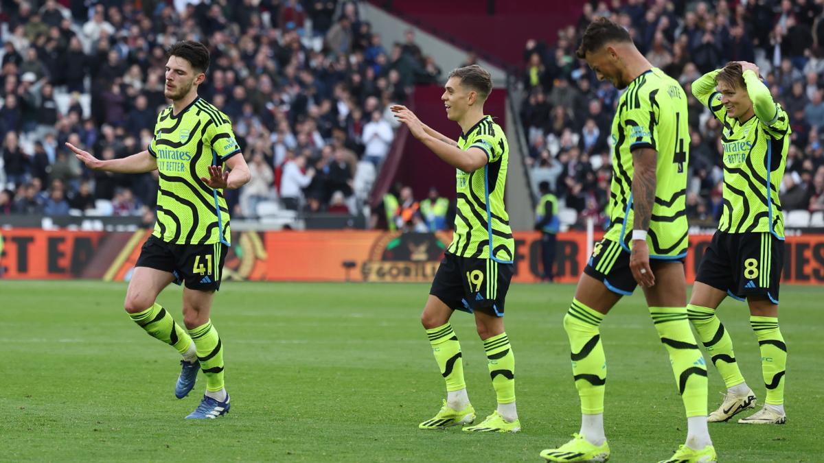 Declan Rice no celebró su gol ante su antigua afición