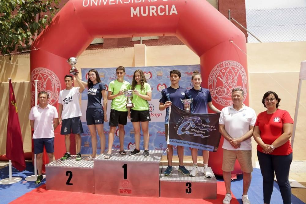 Campeonato de natación en Murcia Parque