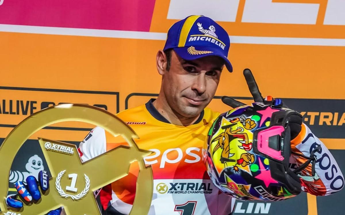 Toni Bou sigue arrasando pese a su lesión en el hombro