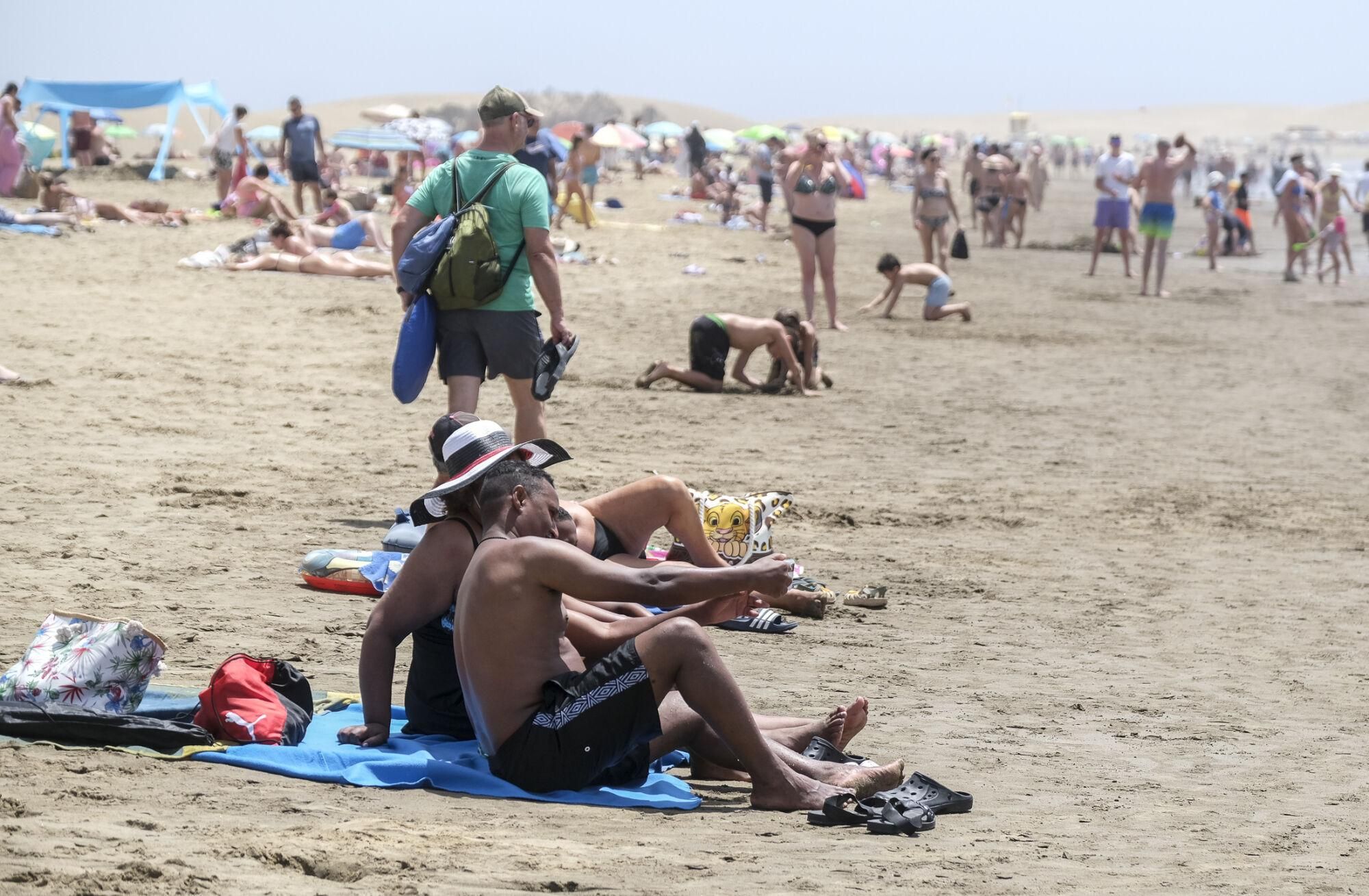 Jornada de calor en Maspalomas (29/07/25)