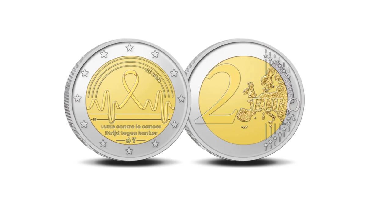 La nueva moneda de dos euros de Bélgica