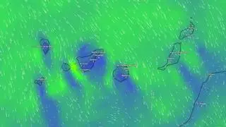 El viento, protagonista este viernes en Tenerife: la Aemet avisa de fuertes rachas y lluvias