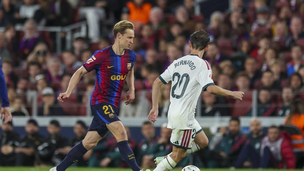 Dilema con el futuro de Frenkie de Jong en el Barça