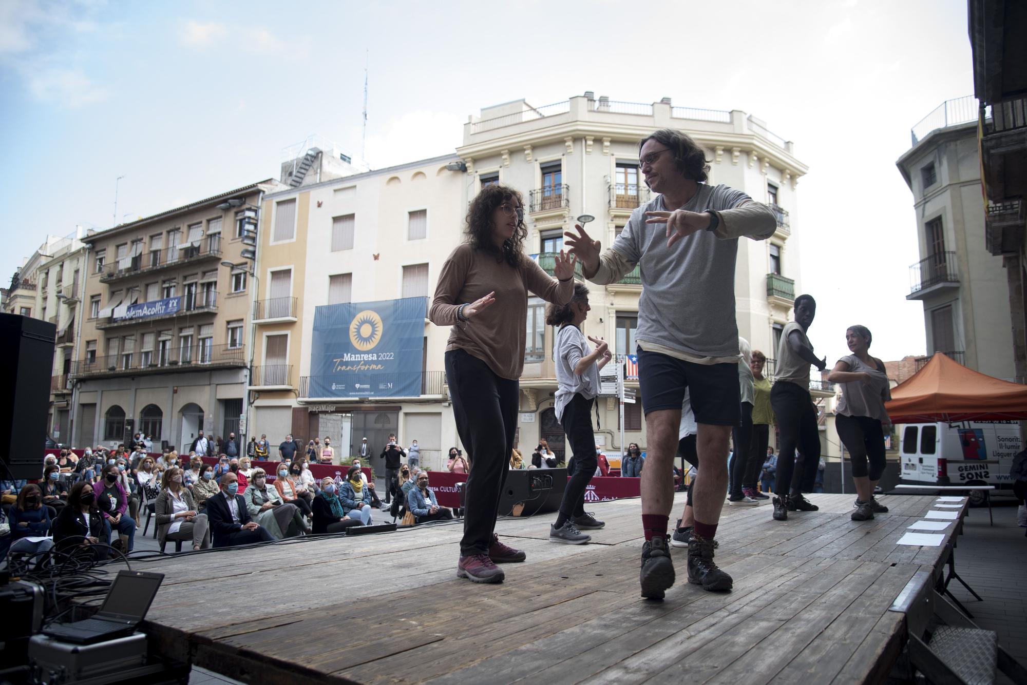 Acte a Manresa per reclamar un Pacte Nacional per a la Salut Mental