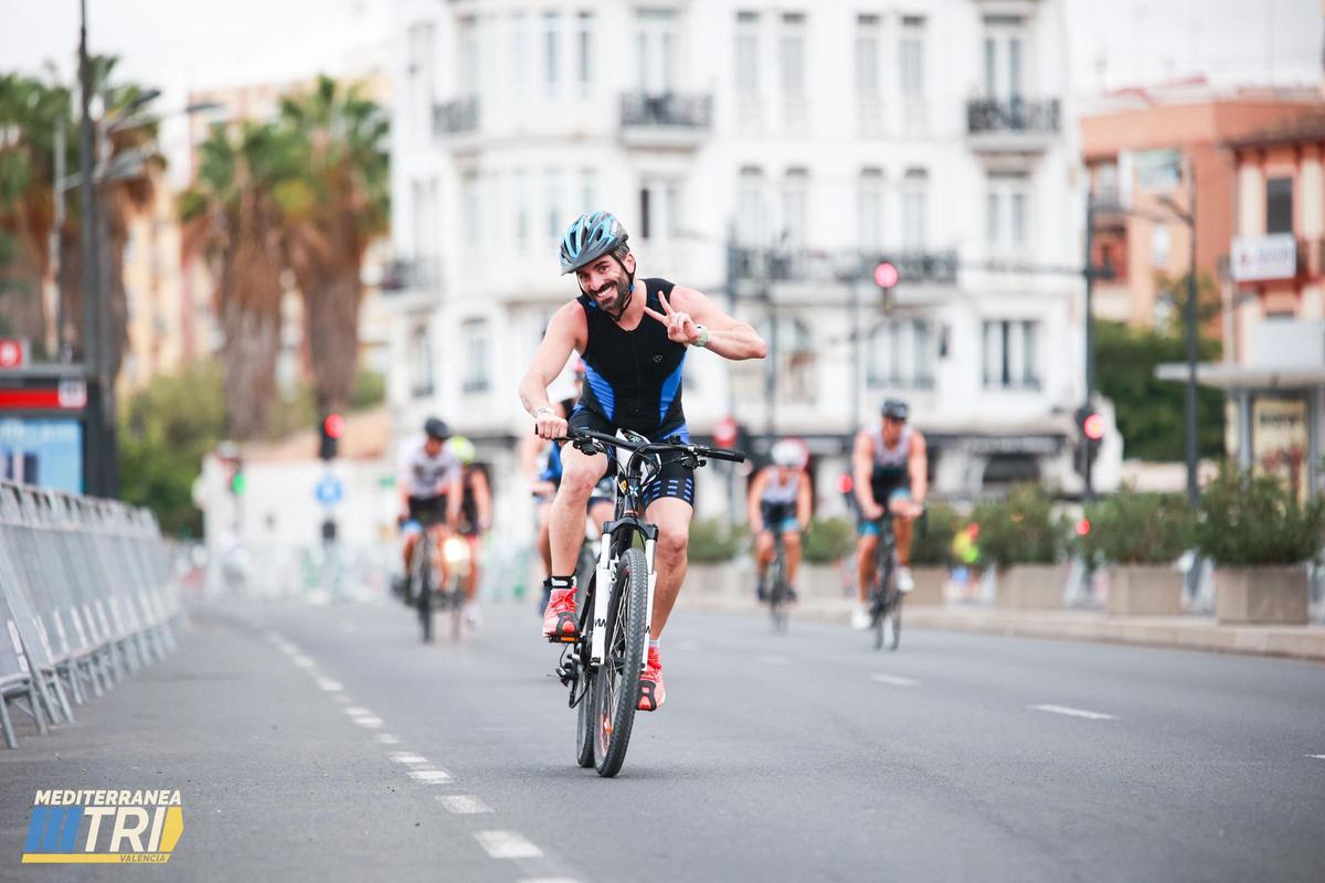 la distancia del València Duatlón by MTRI es muy asequible, con ese 1,5 km de running inicial, más los 6 km de ciclismo, para finalizar con 1 km de carrera a pie.