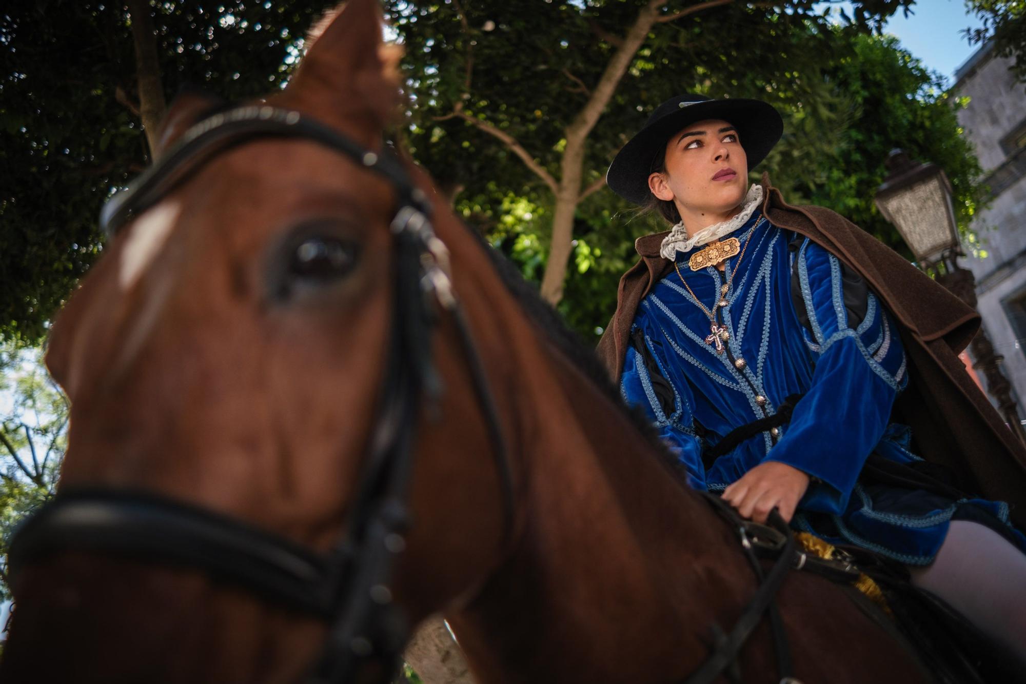 Pregón a caballo de las fiestas del Cristo