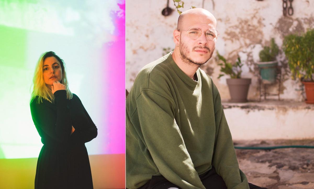 De izquierda a derecha, las poetas Alba Tavío y Juli Mesa.