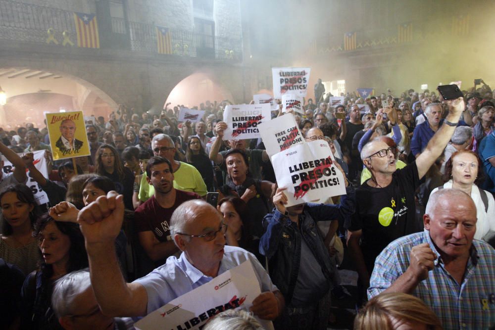 Manifestació a Girona