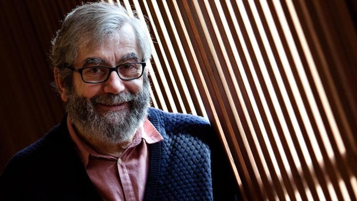 Antonio Muñoz Molina, en un hotel de Barcelona, este viernes.