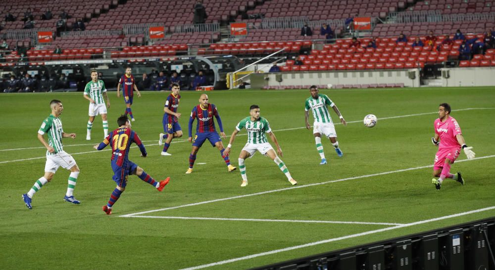 Barça - Betis, en imatges