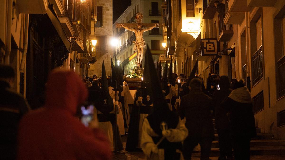 Una procesión de la Siete Palabras.