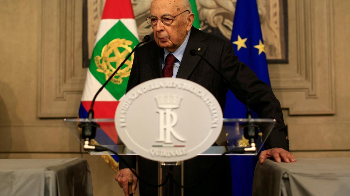 Giorgio Napolitano.