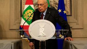 Giorgio Napolitano.