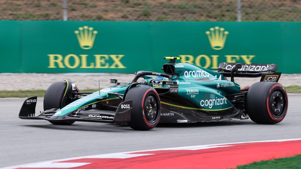 Fernando Alonso, en el GP de España