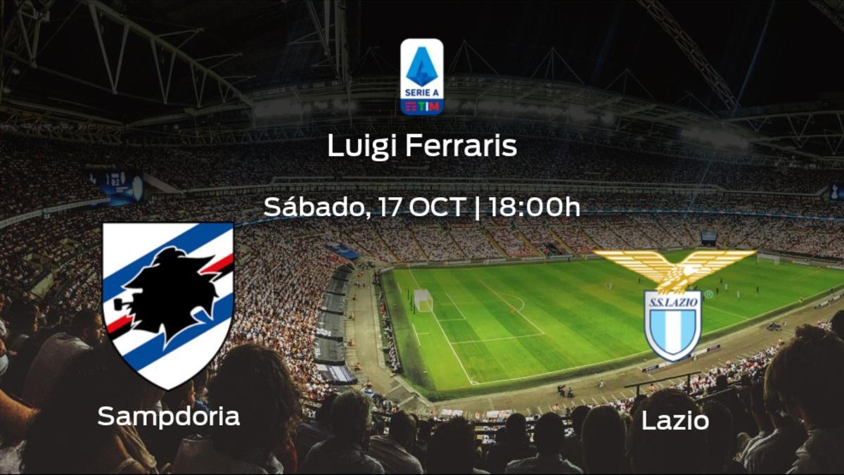 Jornada 4 de la Serie A: previa del duelo Sampdoria - Lazio