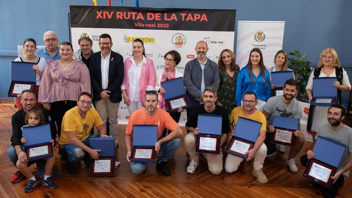 El acto de entrega de los premios de la 14ª edición de la Ruta de la Tapa de Vila-real se entregaron a finales del pasado mes de octubre.