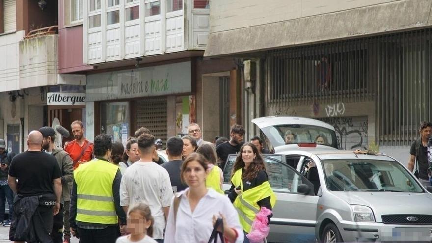 Cortes de tráfico en varias rúas de Santiago debido á rodaxe da serie &quot;El caso Asunta&quot;