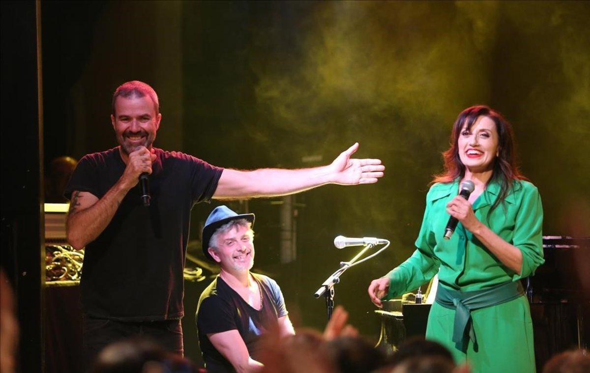 Concierto con Luz Casal en la sala Luz de Gas en 2018.