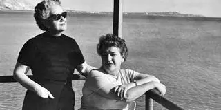 Carmen Conde y Amanda Junqueras, a cuatro manos