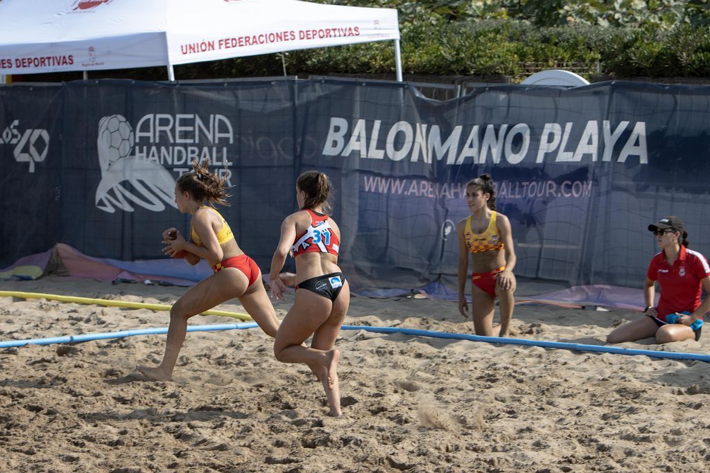 Campeonato de balonmano playa en La Manga