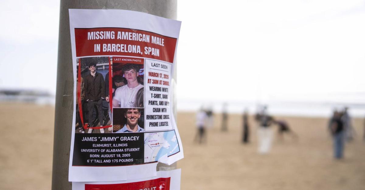 L’autòpsia confirma que Jimmy Gracey va caure al mar