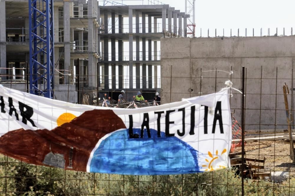 RP de los activistas sobre el Hotel La Tejita