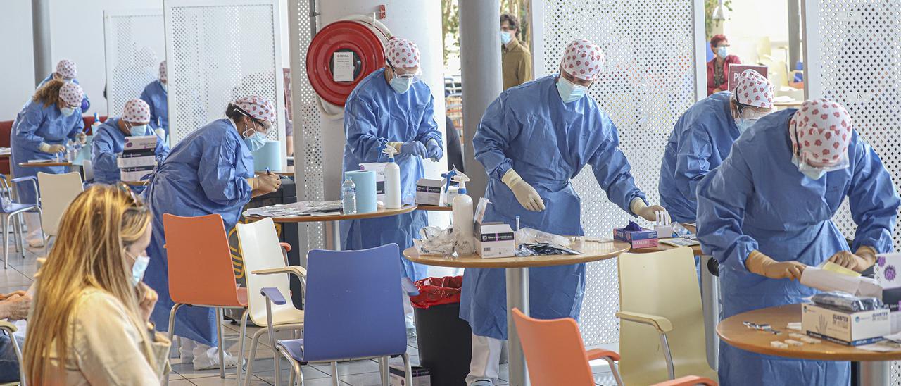 Test serológicos realizados por Ribera Salud de forma gratuita en septiembre de 2020 a los docentes de Torrevieja