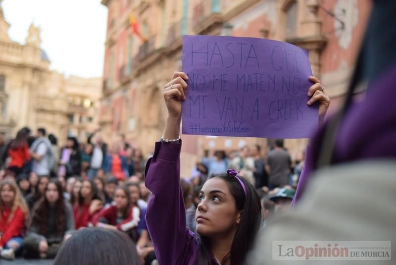 Concentración en Murcia para protestar por la sentencia a 'La Manada'