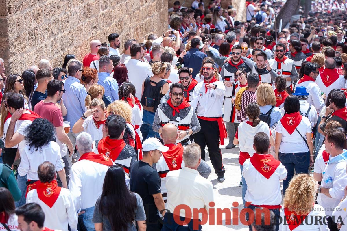 Moros y Cristianos en la mañana del día dos en Caravaca