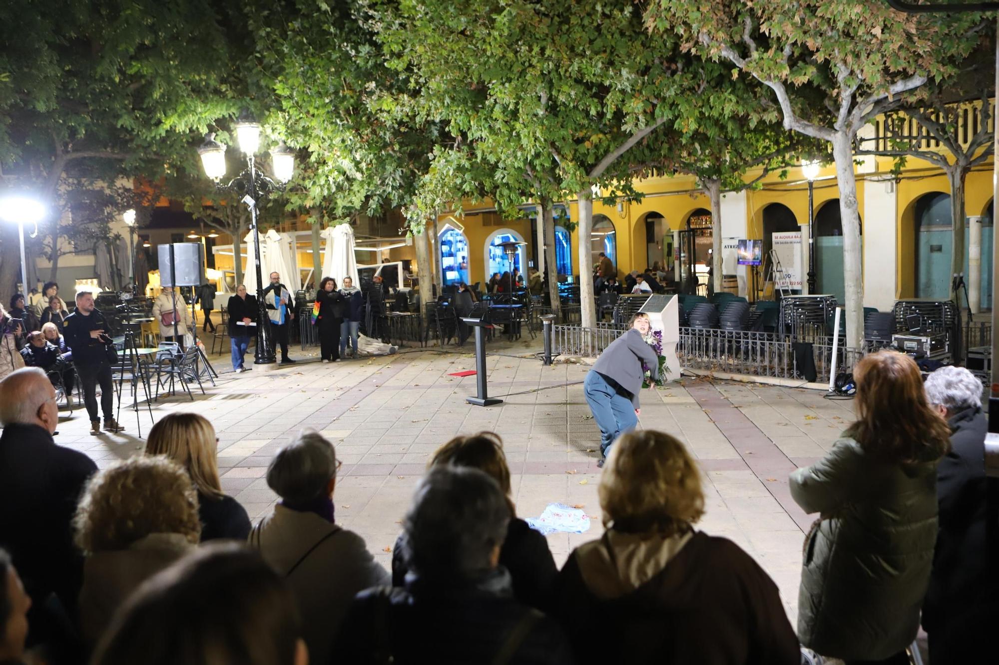 Así ha sido el acto organizado por el 25N en Lorca