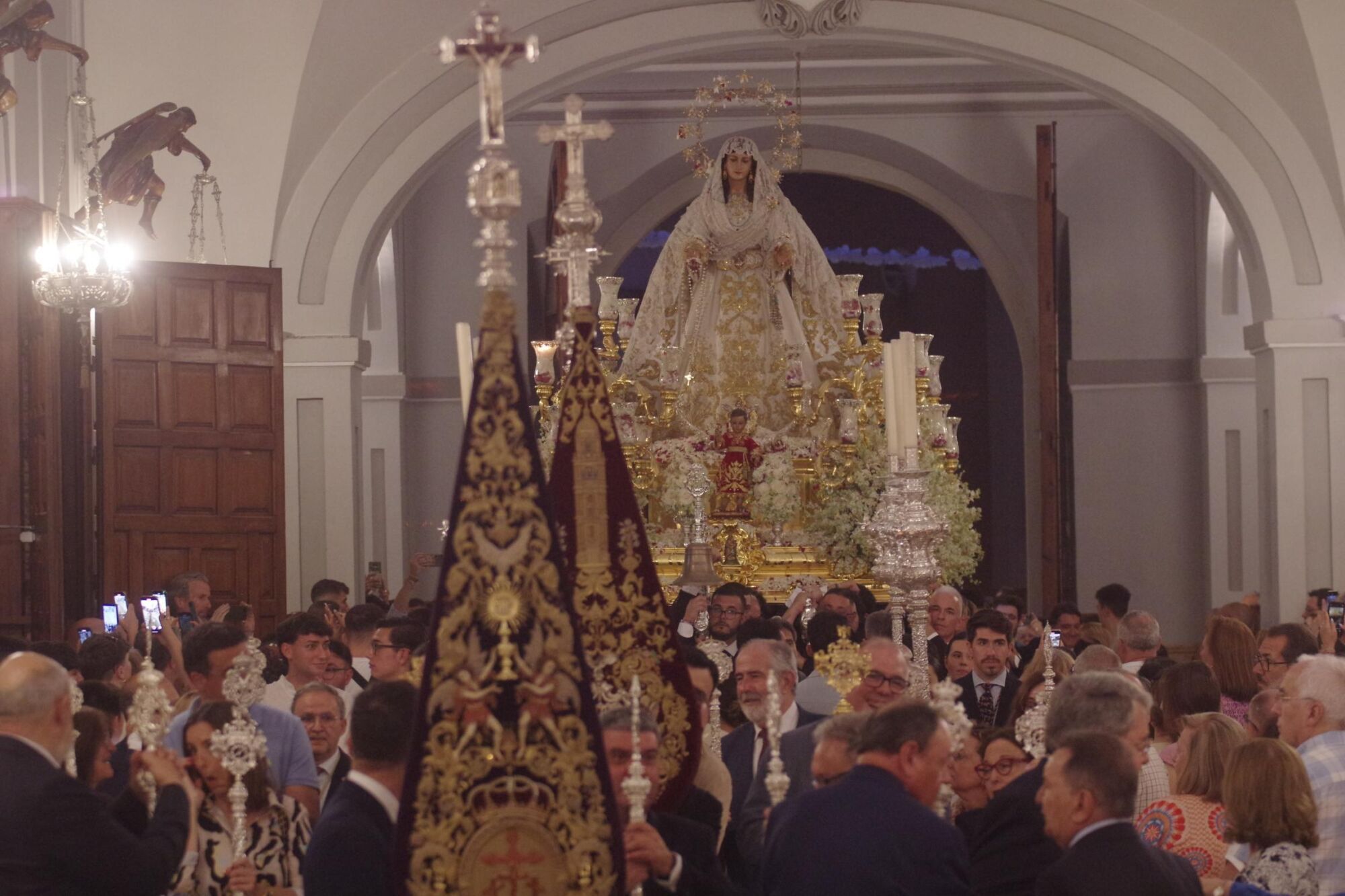 Procesión de Pentecostés de la Virgen del Rocío por la Victoria, 2025